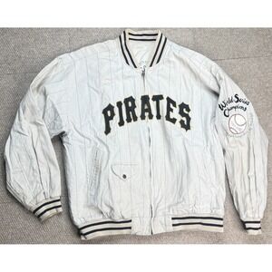 Mirage Vtg MLB Pittsburg Pirates 1960 World Series Reversible‎ Jacket Size XL